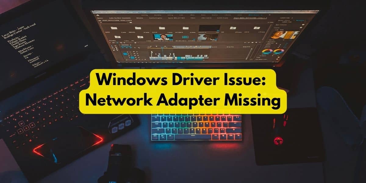 Windows Driver Issue: Network Adapter Missing